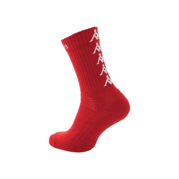Picture of ADULTS ELENO x3 MEDIUM TRAINING SOCKS IN RED