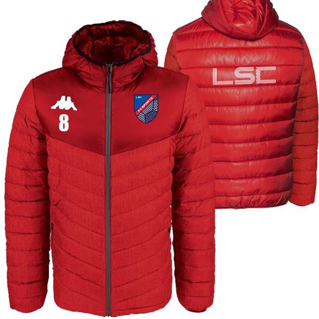 Picture of JUNIOR DOCCIO PADDED JACKET IN RED